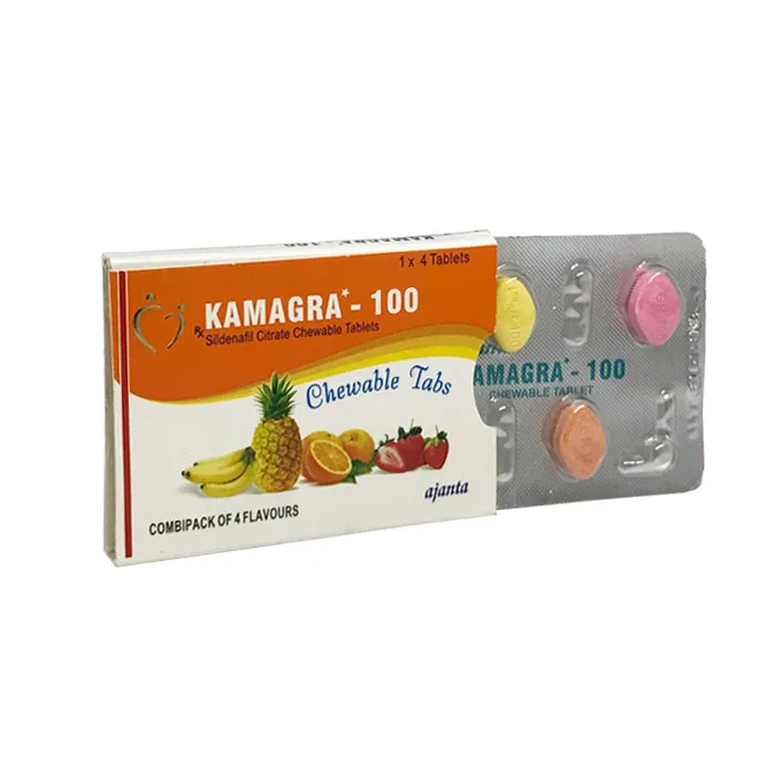 Kamagra-Chewable-Tablet.webp Kamagra 100 Chewable Tablets - Image 1