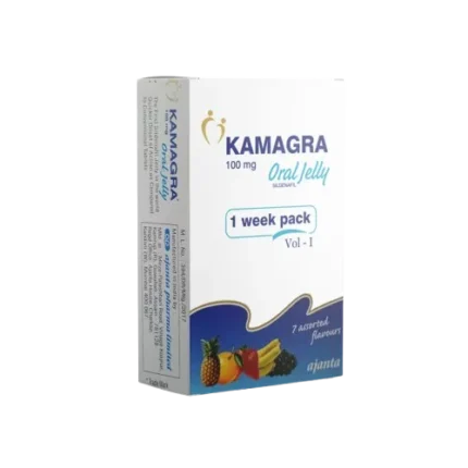 Kamagra Oral Jelly Australia (Sildenafil Citrate) Week Pack