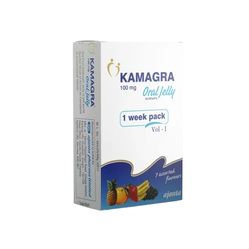 Kamagra Oral Jelly Australia (Sildenafil Citrate) Week Pack